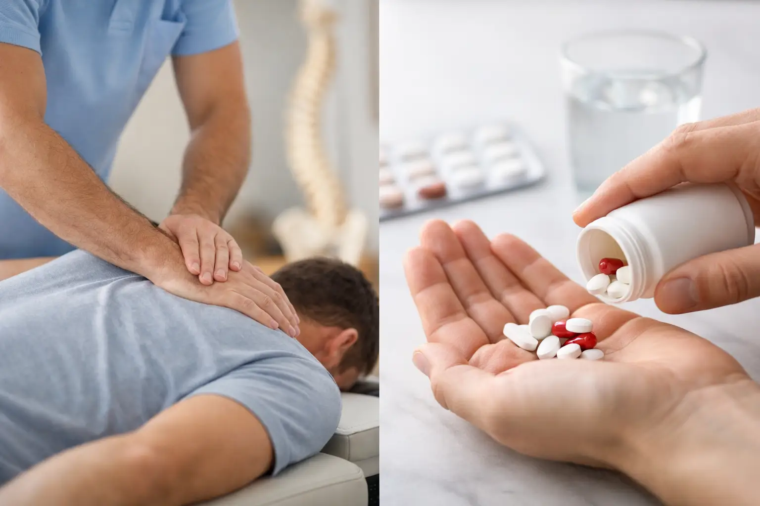 Chiropractic Versus Pain Medication for Relief Chiropractic Versus Pain Medication for Relief