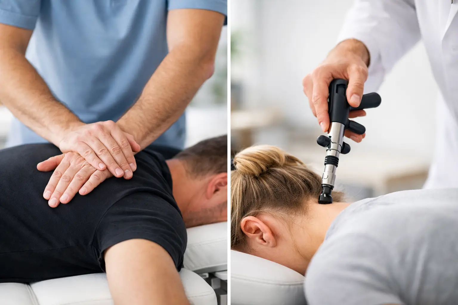Manual Adjustment Versus Activator Compared Manual Adjustment Versus Activator Compared